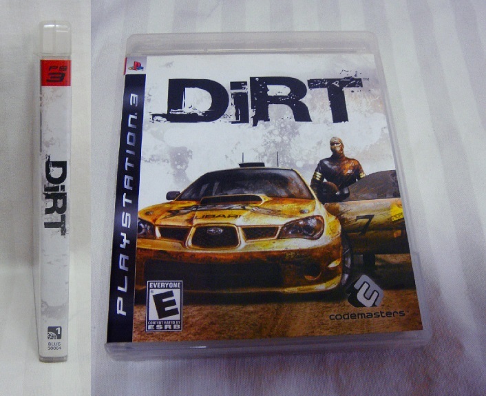 激レア！海外版輸入版（北米版）送料無料！盤面美品！読込確認済●DiRT ダート●PS3　カーレース　レーシングゲーム