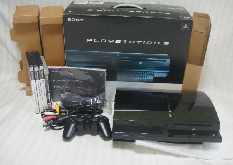 激レア FW3 50 500GB換装初期型PS3まとめてフルセット PS2互換 激レア FW3 50 500GB換装初期型PS3まとめてフルセット PS2互換