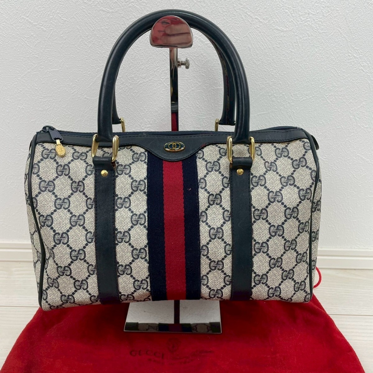 オールドグッチ GUCCI ハンドバッグ ミニ ボストンバッグ オールドグッチ GUCCI ハンドバッグ ミニ ボストンバッグ