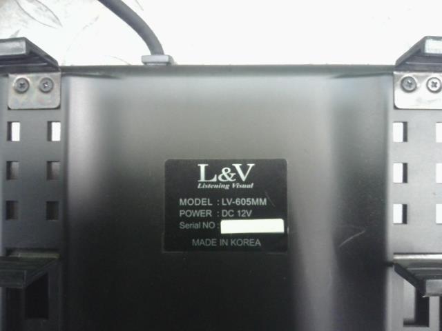 ダイハツ（DAIHATSU）※同梱不可※トール M900S ルームミラー 社外品 LED ブラックナイト 6インチミラーモニター L＆V LV-605MM 動作OK_画像4