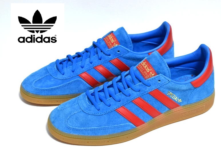 【送料無料】新品 adidas Handball Spezial 28cm【Bright Blue/Vivid Red/Gold Metallic】FX5675 ハンドボール スペツィアル