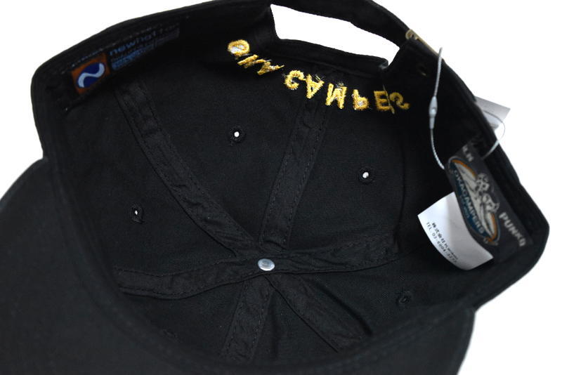 【送料無料】新品 Russeluno x Punk Drunkers 丘キャンパーズ ベースボールキャップ OKA-22105 ブラック ラッセルノゴルフ パンク
