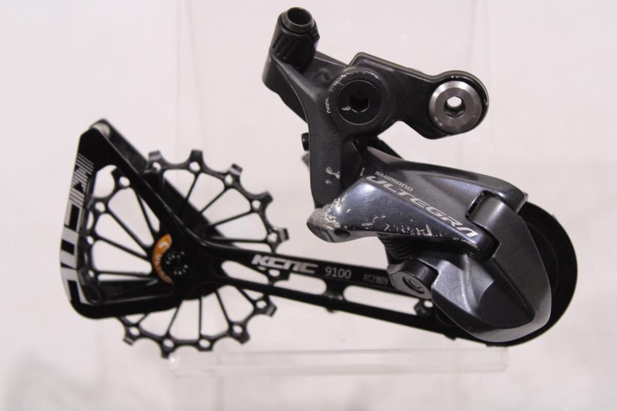 ★SHIMANO シマノ RD-R8000 ULTEGRA リアディレイラー KCNC ビッグプーリー換裝