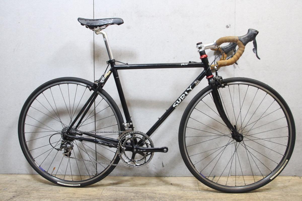 ■SURLY サーリー pacer クロモリロード SHIMANO MIX 2X9S サイズ535 2006年前後
