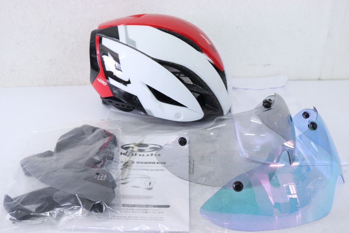 激安通販の △OGK kabuto カブト AERO-R1 ヘルメット S/Mサイズ(Sサイズ Sサイズ