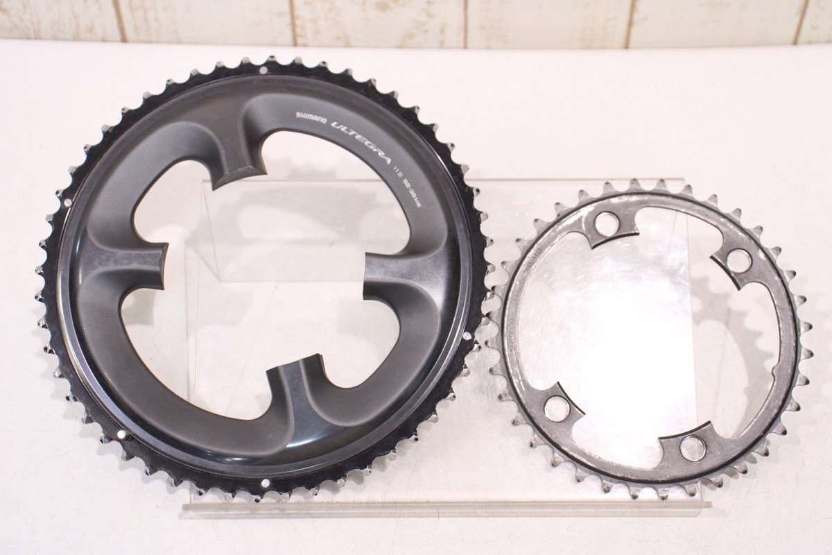 ☆SHIMANO シマノ FC-6800 ULTEGRA 52T/36T BCD 110mm/110mm 4ARM チェーンリング