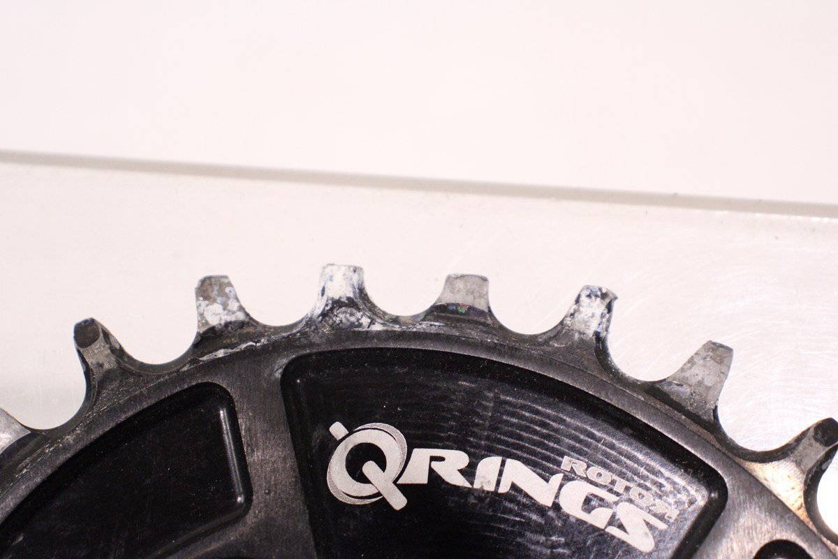 ☆ROTOR ローター QRINGS 32T BCD 74mm 4ARM 楕円チェーンリング ※難あり