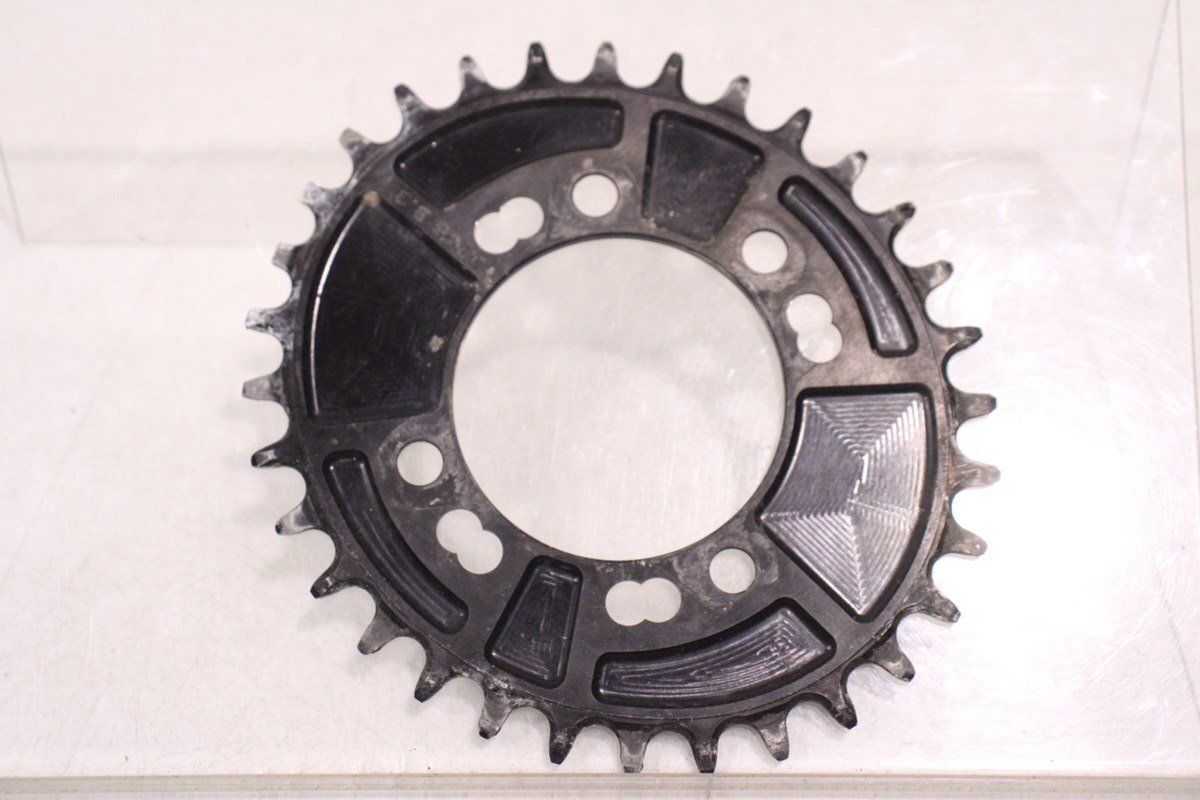 ☆ROTOR ローター QRINGS 32T BCD 74mm 4ARM 楕円チェーンリング ※難あり