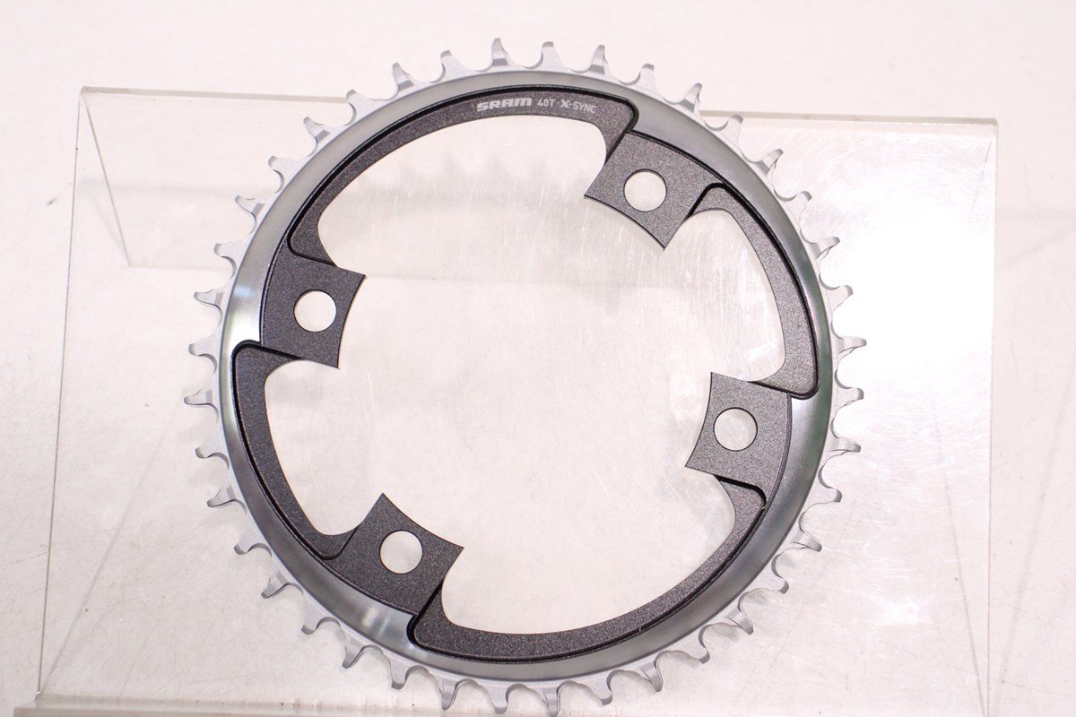 ☆SRAM スラム X-SYNC 40T BCD 107mm 4ARM フロントシングルようチェーンリング 未使用品