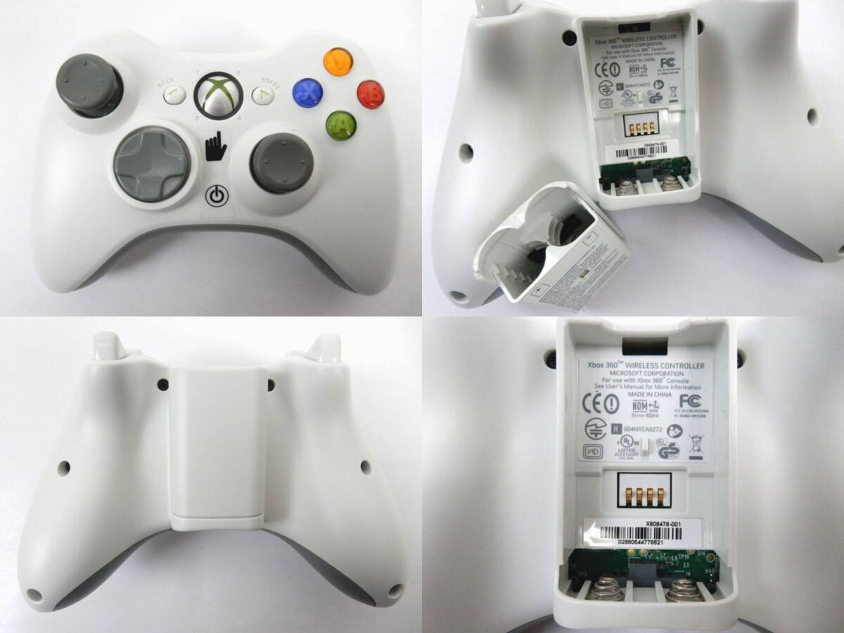 [Microsoft] Microsoft XBOX360 контроллер / дистанционный пульт др. полный комплект электризация / пуск / подтверждение рабочего состояния вентилятор др. дефект иметь б/у товар JUNK текущее состояние доставка возвращенние товара не возможно .