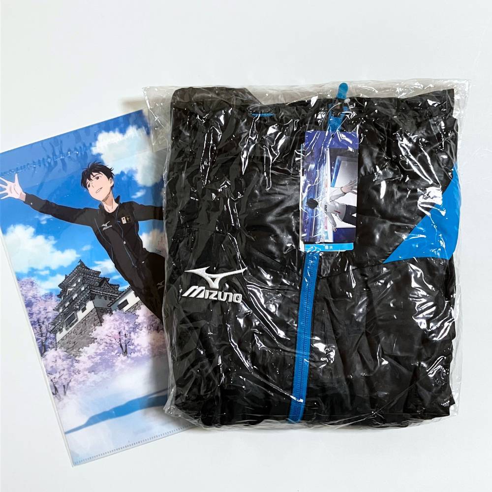 未使用・タグ付き】 ユーリ!!! on ICE MIZUNO ミズノ ウィンド 未使用・タグ付き】 ユーリ!!! on ICE MIZUNO ミズノ ウィンド