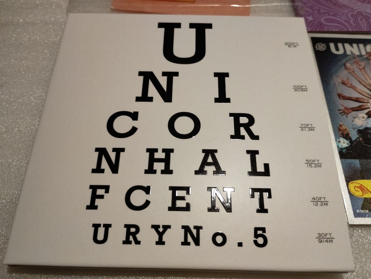 ユニコーン 半世紀(jì) No.5 初回生産限定盤CD+DVD 2枚組 Ki/oon Sony KSCL2861-2 奧田民生 阿部義晴 EBI川西幸一 手島いさむ 紙ジャケット仕様