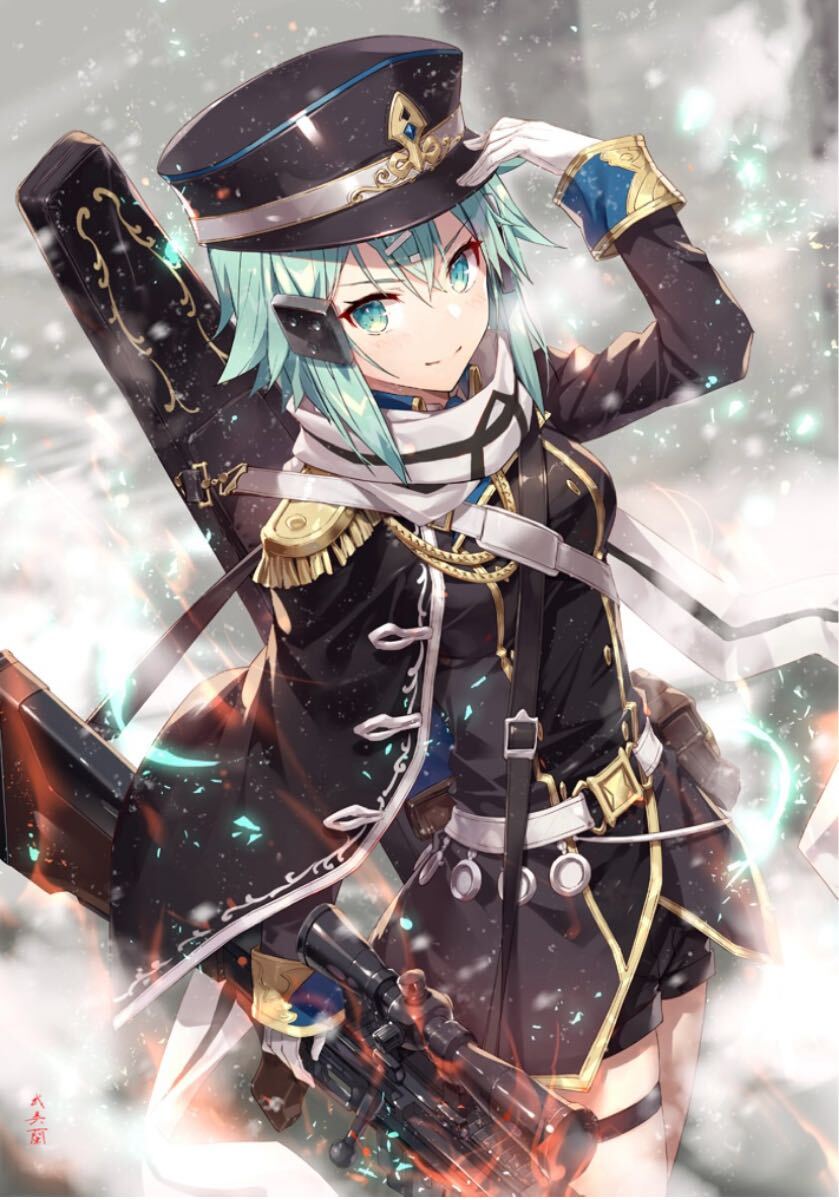 1〜 未開封 SAO ソードアートオンライン シノン 軍服 B2 1〜 未開封 SAO ソードアートオンライン シノン 軍服 B2