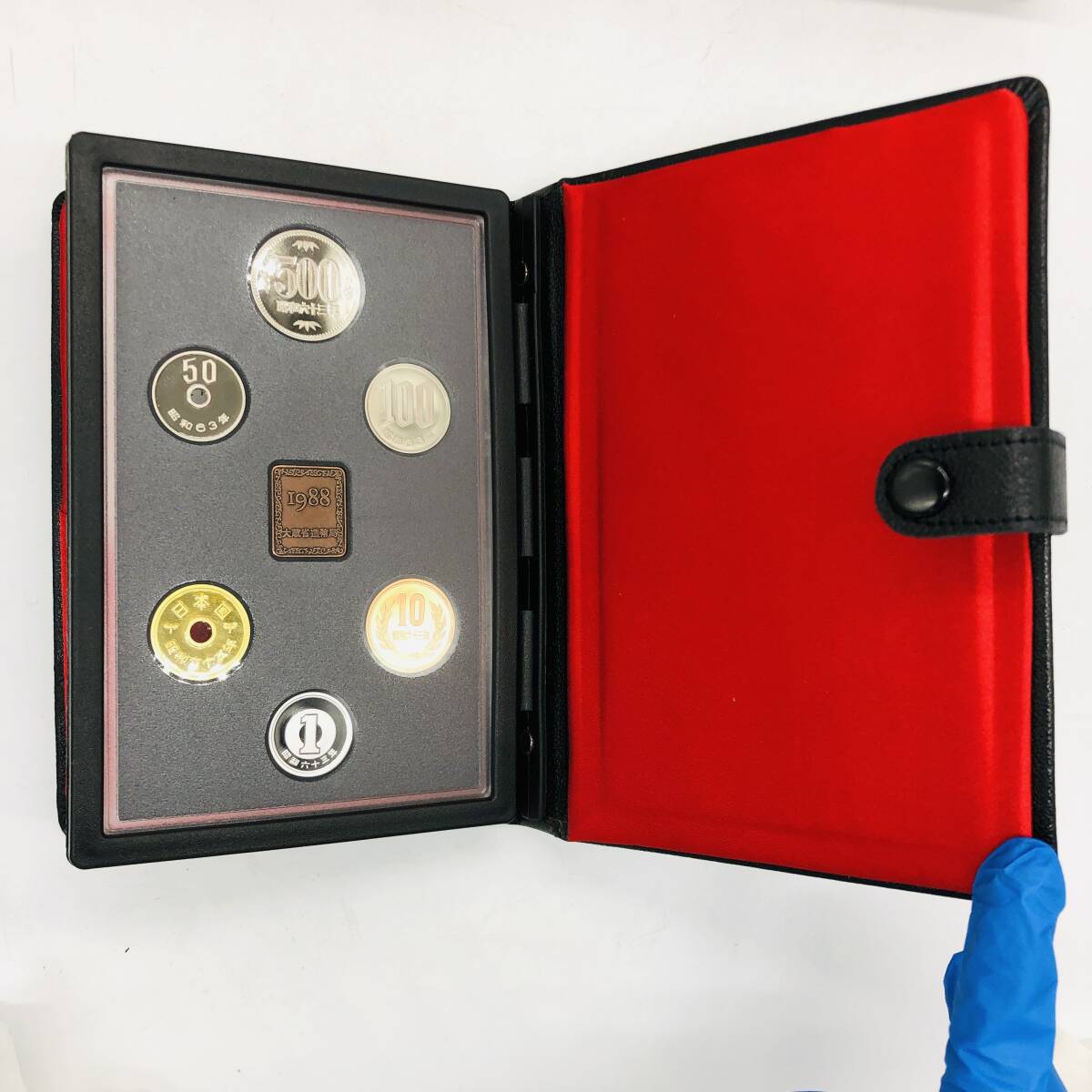 保管品】プルーフ 貨幣 セット 1988年 昭和63年 大蔵省 造幣局 2 保管品】プルーフ 貨幣 セット 1988年 昭和63年 大蔵省 造幣局 2