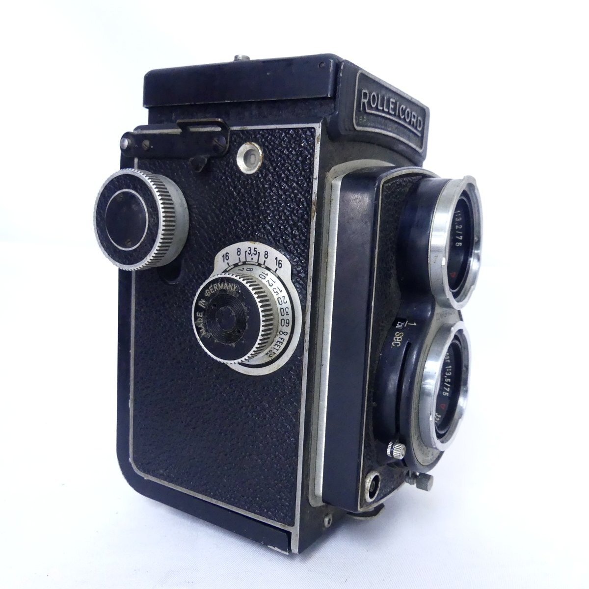 【ジャンク品】ROLLEICORD  ローライコード 二眼レフ カメラ レトロ ジャンク Rollei ローライ ROLLEICORD I オールド 二眼 カメラ