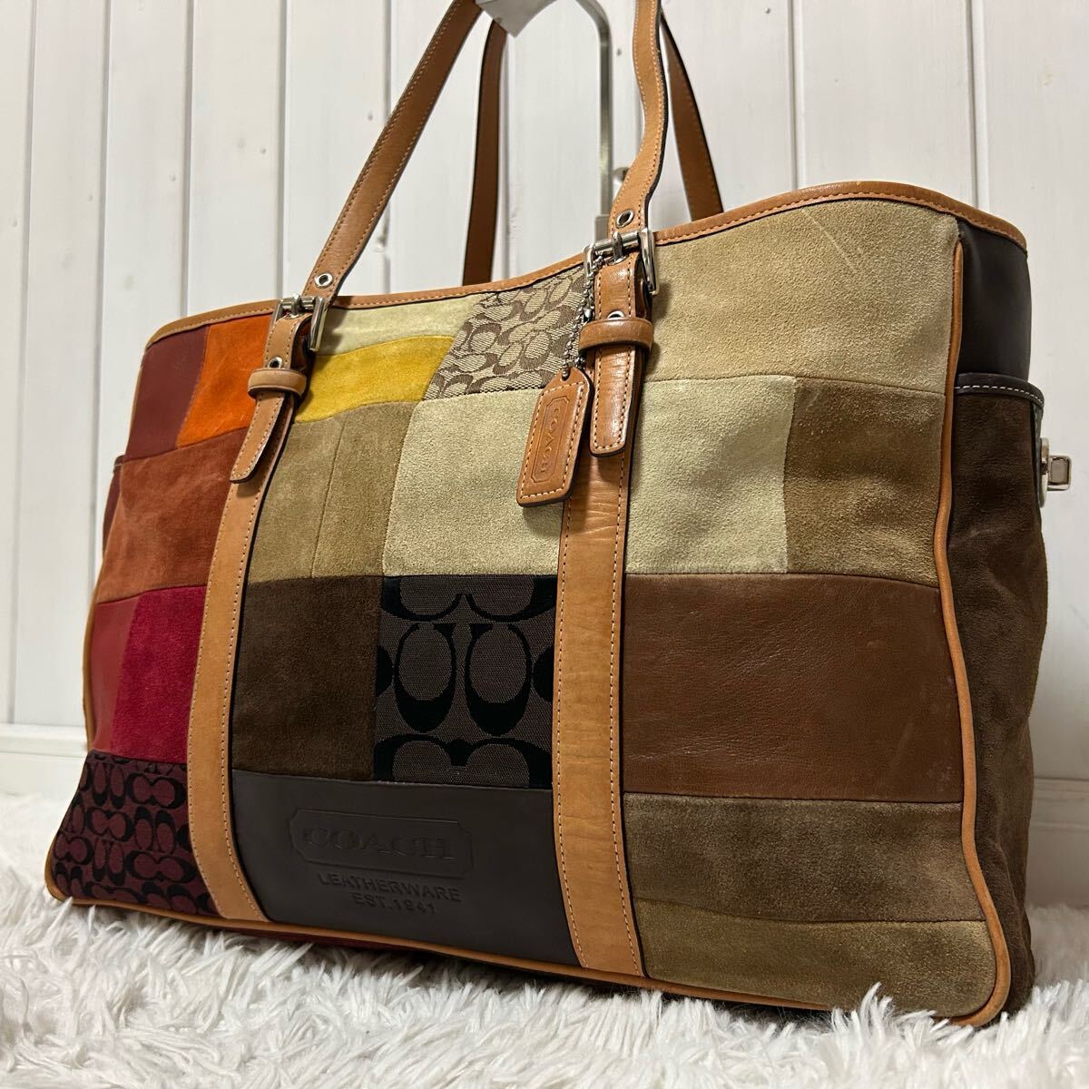 1円 COACH オールドコーチ トートバッグ ショルダーバック 1円 COACH オールドコーチ トートバッグ ショルダーバック