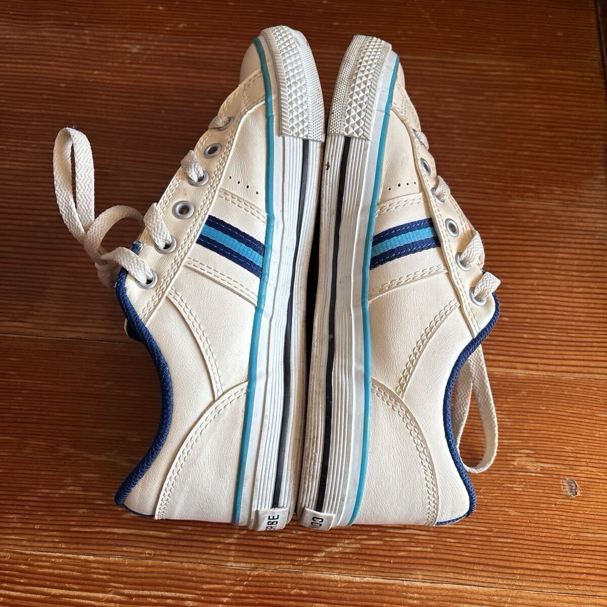 CONVERSE☆コンバース ローカット スニーカー 24.5cm クリーム　USED_画像6