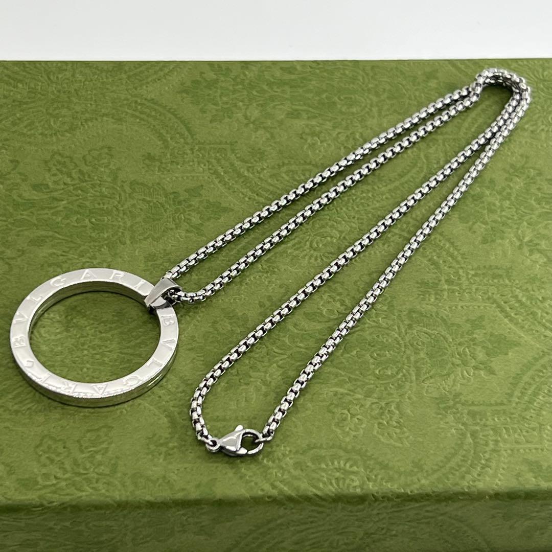 BVLGARI ビーゼロワン リングロゴ ネックレス 026228 BVLGARI ビーゼロワン リングロゴ ネックレス 026228|Yahoo