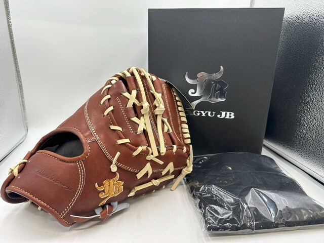 和牛JB 硬式用ファーストミット JB-003 日本製 宮崎県産和牛 和牛JB 硬式用ファーストミット JB-003 日本製 宮崎県産和牛