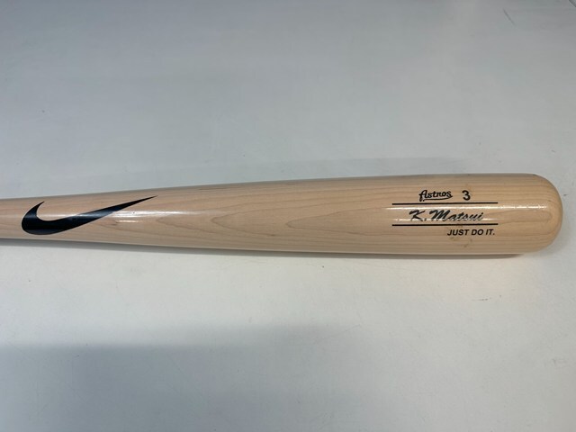 季節のおすすめ商品 #3 アストロズ時代 松井稼頭央 プロ実使用品 NIKE バット 実使用 バット