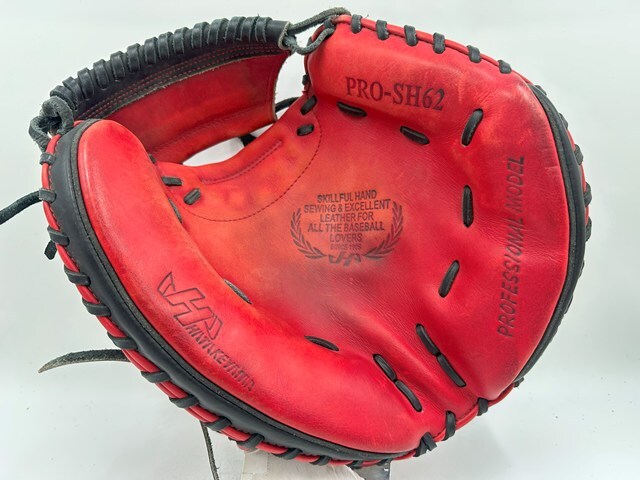 ハタケヤマ 軟式用キャッチャーミット TH-PRO SERIES PRO-SH62 ハタケヤマ 軟式用キャッチャーミット TH-PRO SERIES PRO-SH62