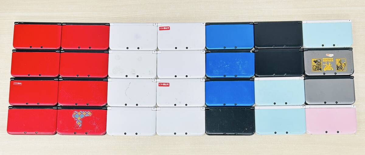 Nintendo 3DS LL ニンテンドー 3DS LL 箱付き 24台 箱無し 4台 Nintendo 3DS LL ニンテンドー 3DS LL 箱付き 24台 箱無し 4台