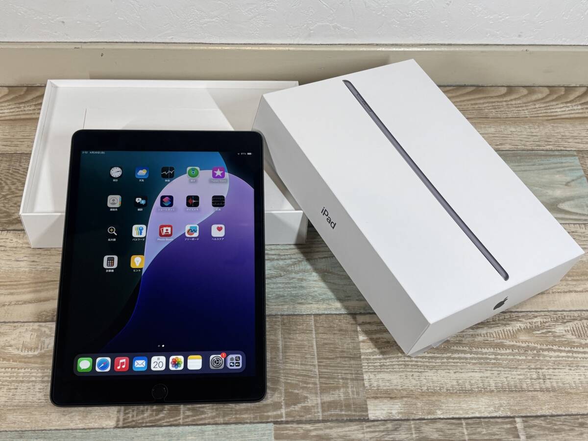 ☆1円スタート☆動作OK 美品 iPad アイパッド 第9世代 MQDC2J/A ☆1円スタート☆動作OK 美品 iPad アイパッド 第9世代 MQDC2J/A