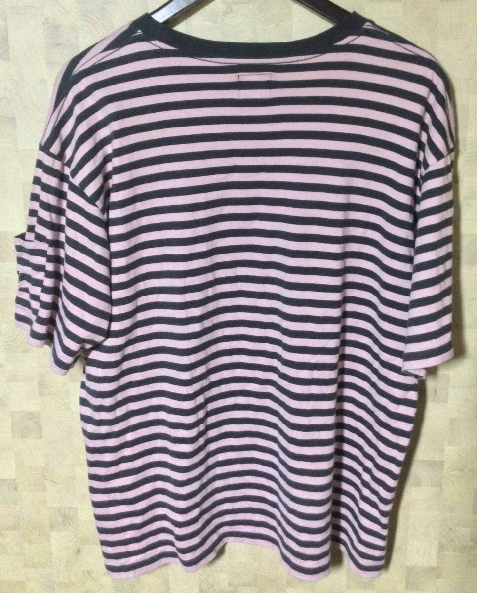 ニードルス　NEEDLES ボーダー　半袖Tシャツ　Lサイズ　アメカジ　ネペンテス　日本制