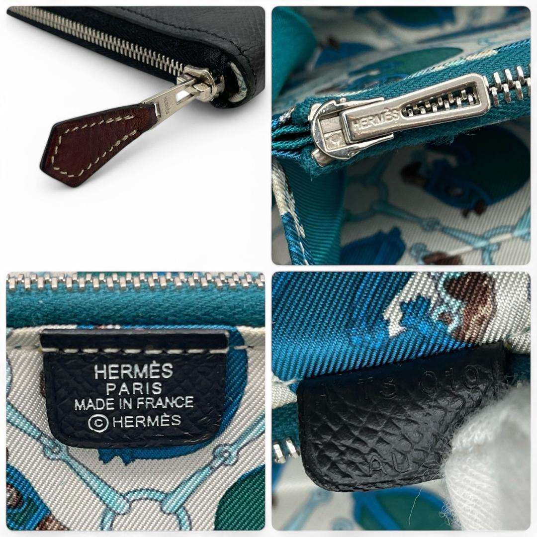 ☆【超極美品】エルメス HERMES ヴォーエプソン ブラック ア ☆【超極美品】エルメス HERMES ヴォーエプソン ブラック ア