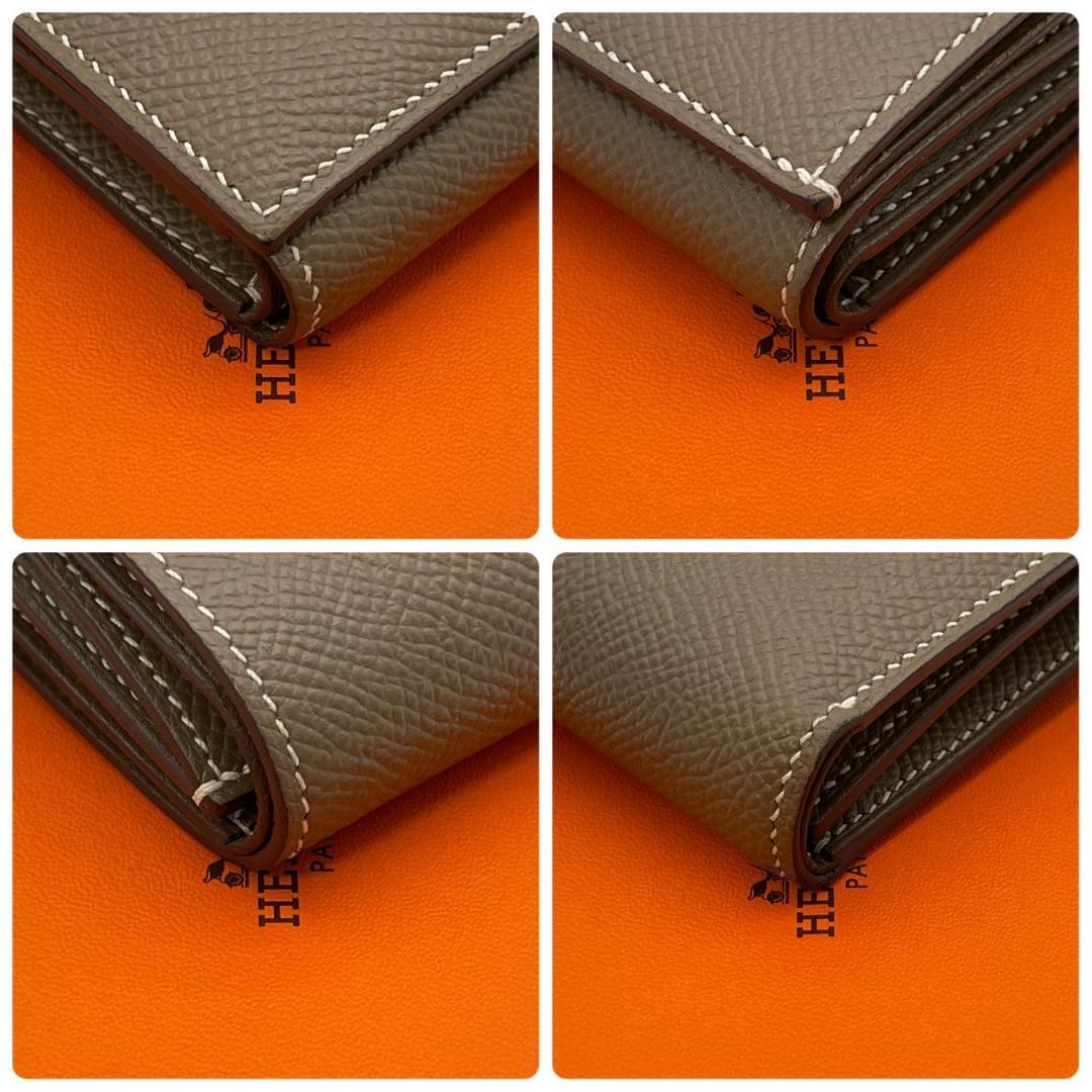 ☆【新品同様】エルメス HERMES ヴォーエプソン エトゥープ べ ☆【新品同様】エルメス HERMES ヴォーエプソン エトゥープ べ