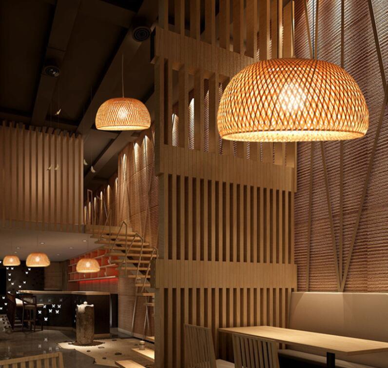 新入荷竹のあかり」ペンダントライト 1燈 希少 ヴィンテージ/照明 和モダン イサムノグチ 北歐 ス ランプ ヴィンテージ ランプ