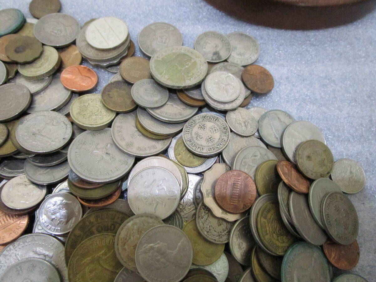 必見】 海外 外国 貨幣 硬貨 大量 まとめ 総重量 3,258g(約 必見】 海外 外国 貨幣 硬貨 大量 まとめ 総重量 3,258g(約