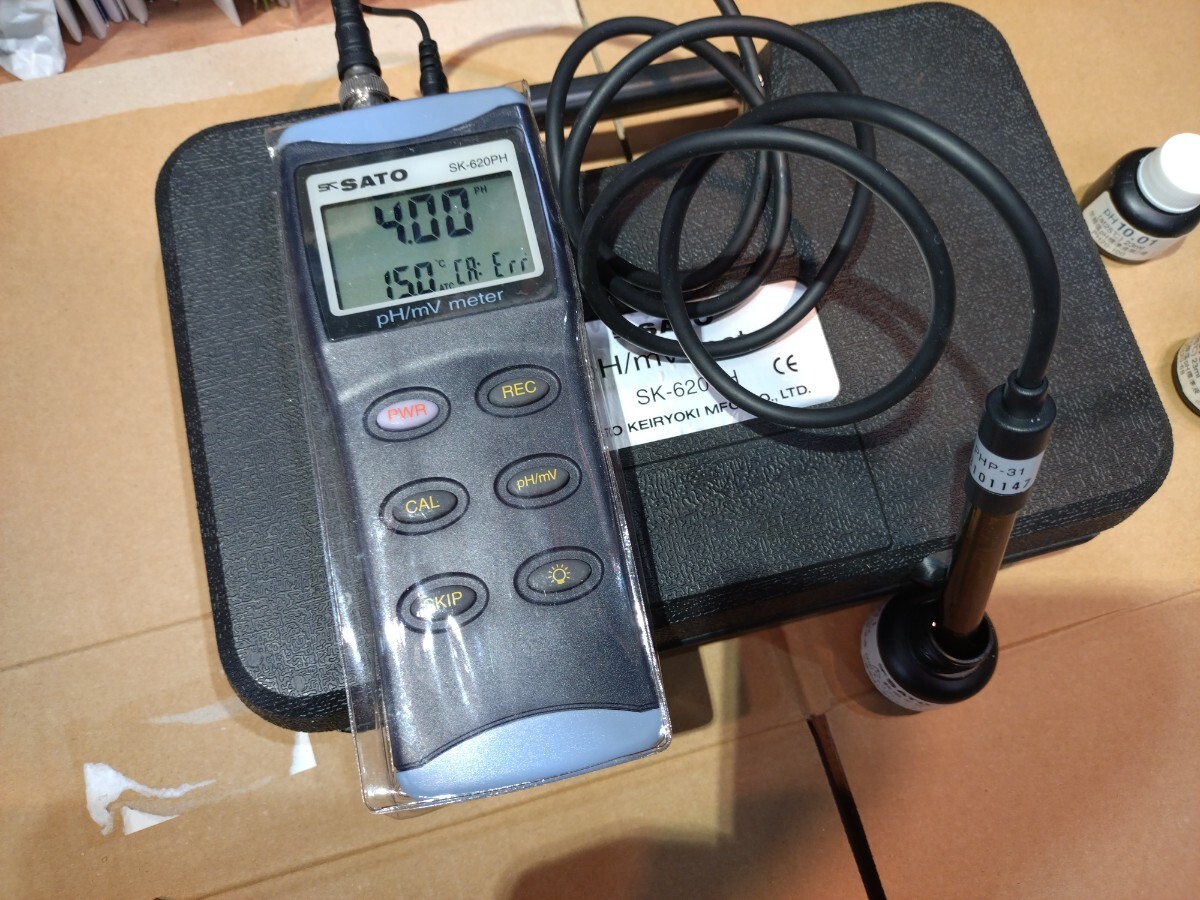 SATO pH測定器 SK-620PH【ワケアリ】 標準センサ 佐藤計量器製作所 公式オンラインショップ