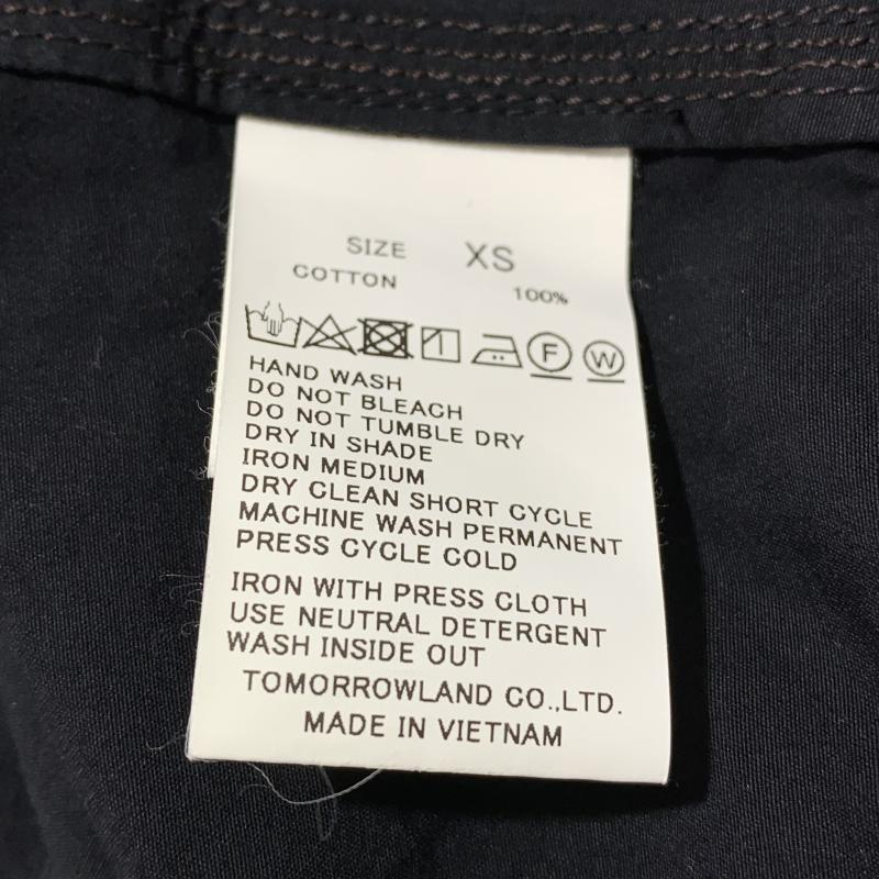 【中古】TOMORROW LAND コットンカバーオール サイズXS 63-08-11-08002 トゥモローランド ブラック[240019487602]