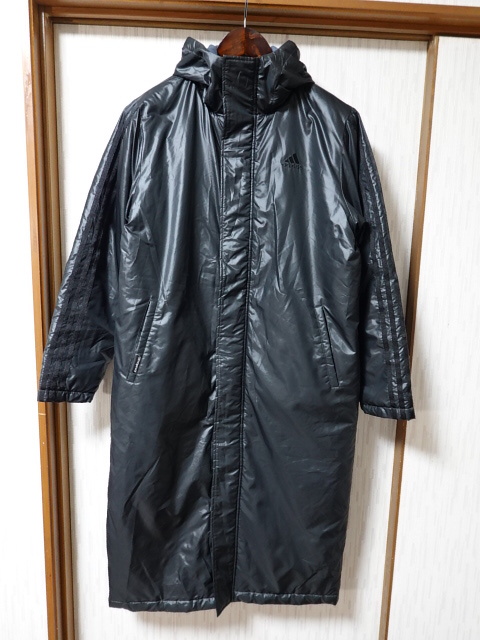 ■0405■アディダス ADIDAS 中綿 コート S ●