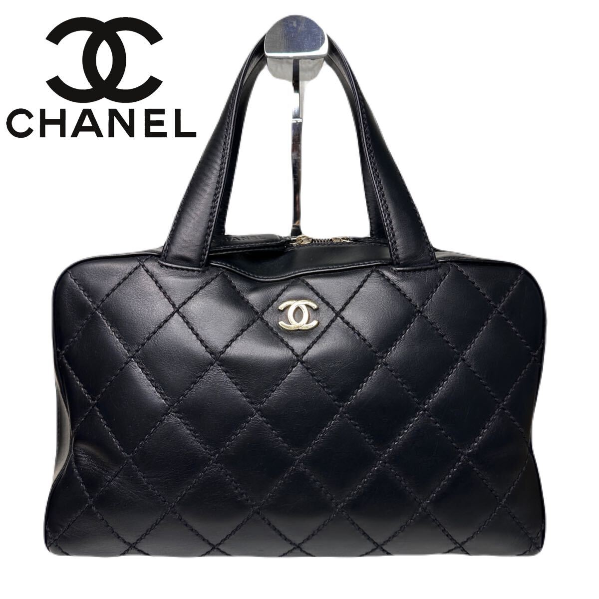 CHANEL シャネル ハンドバッグ ワイルドステッチ マトラッセ CHANEL シャネル ハンドバッグ ワイルドステッチ マトラッセ