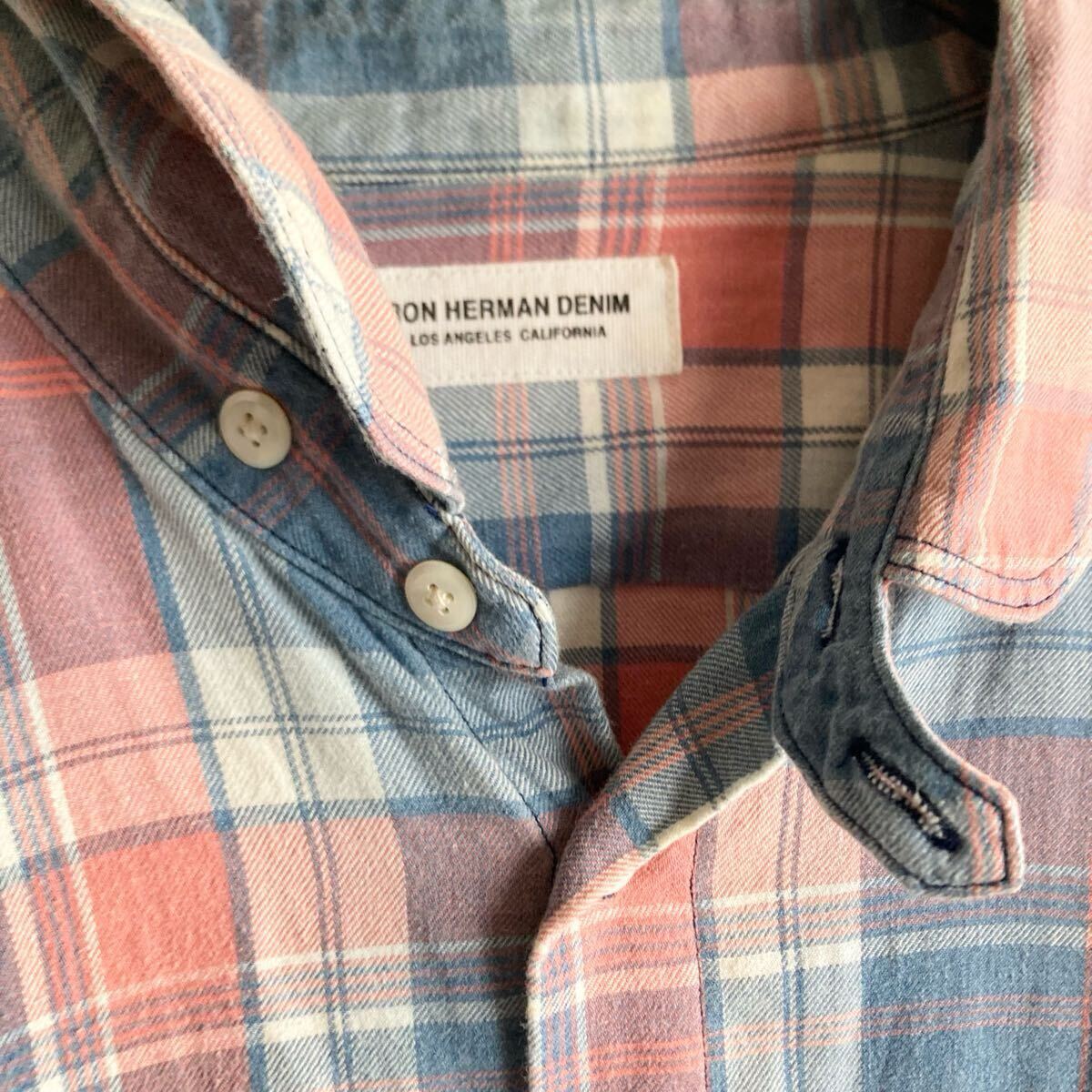 レア! Ron Herman Denim ロンハーマン デニム コンチョボタン レア! Ron Herman Denim ロンハーマン デニム コンチョボタン