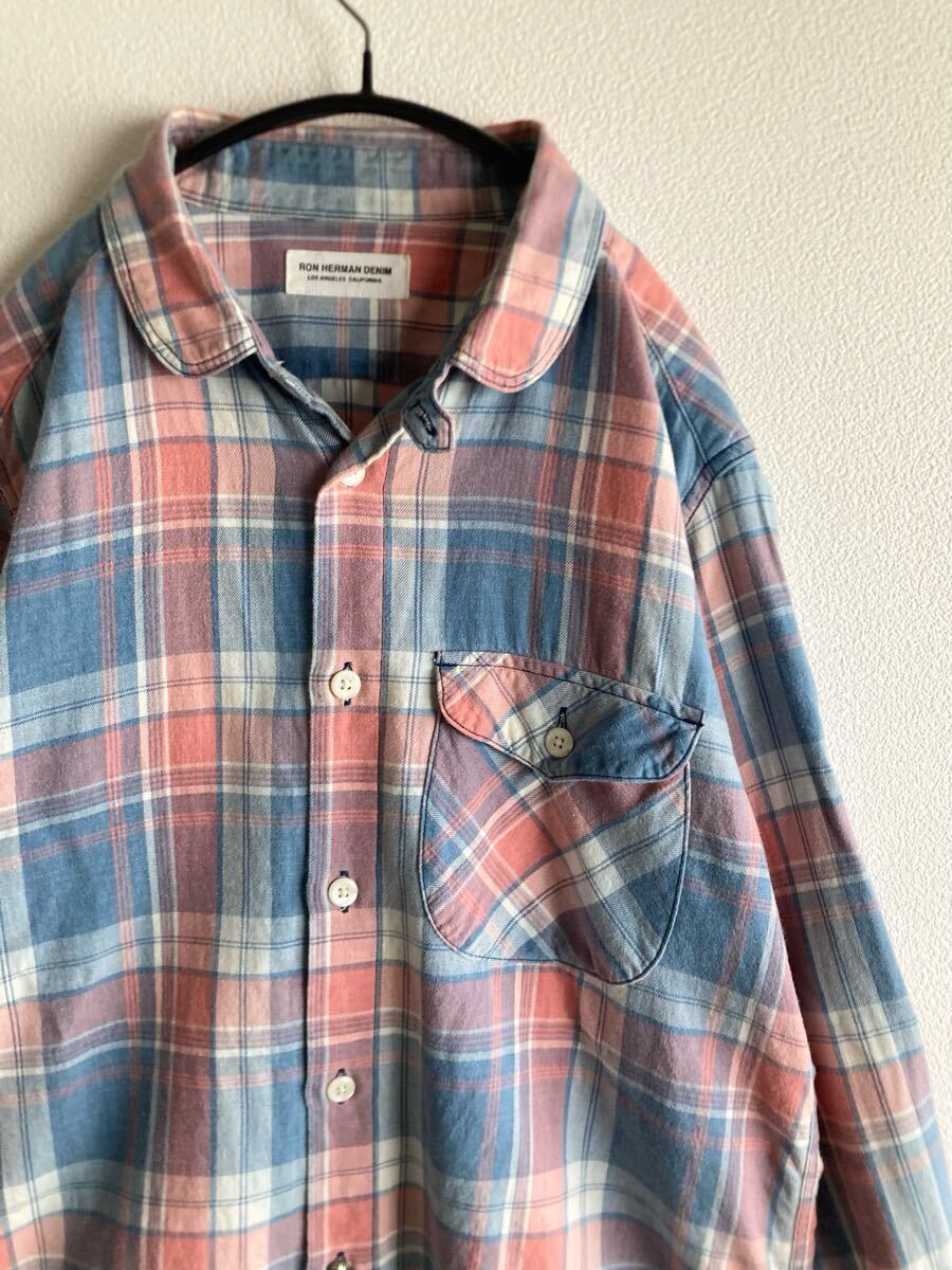 レア! Ron Herman Denim ロンハーマン デニム コンチョボタン レア! Ron Herman Denim ロンハーマン デニム コンチョボタン