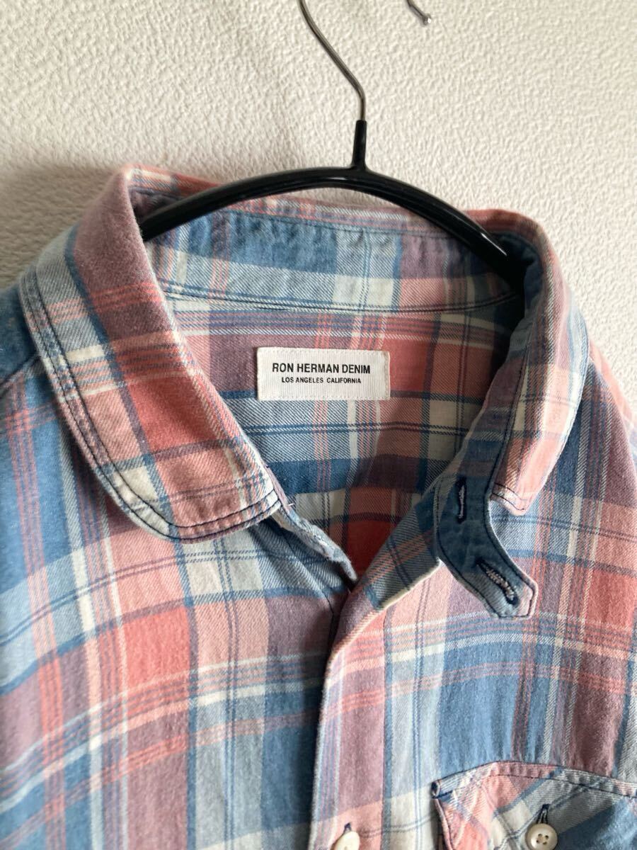 レア! Ron Herman Denim ロンハーマン デニム コンチョボタン レア! Ron Herman Denim ロンハーマン デニム コンチョボタン