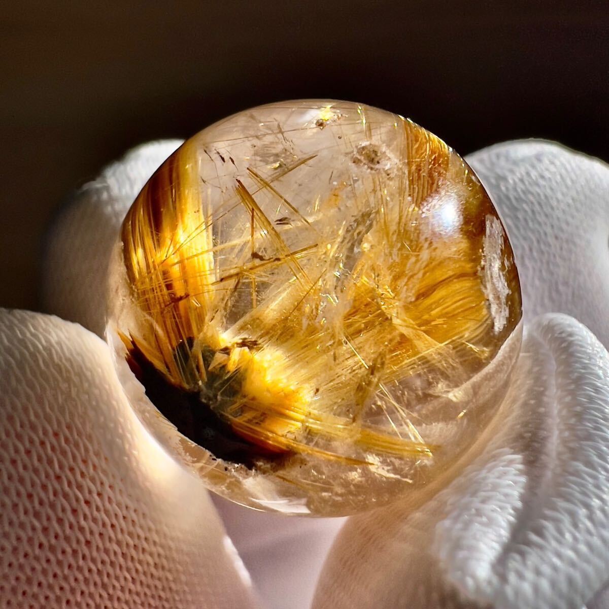 ヒマラヤ水晶】ゴールドルチルクォーツ ルチル 金紅石 水晶 ヒマラヤ水晶】ゴールドルチルクォーツ ルチル 金紅石 水晶