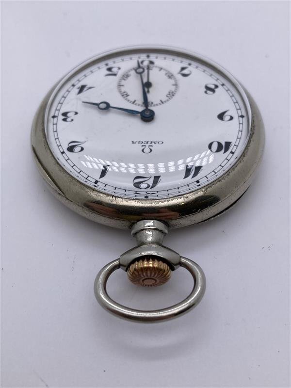 b04】OMEGA オメガ 懐中時計 ジャンク 現状品 スモセコ 手巻き b04】OMEGA オメガ 懐中時計 ジャンク 現状品 スモセコ 手巻き
