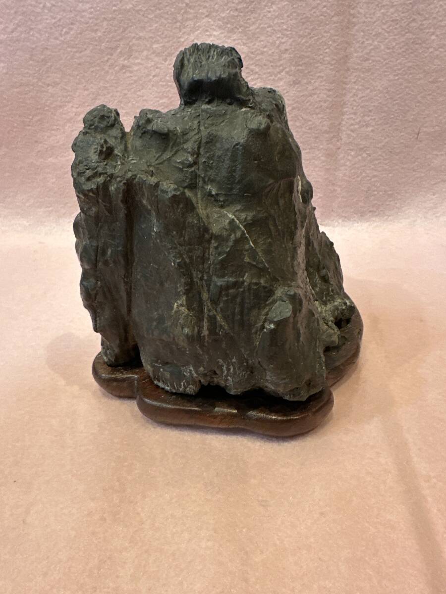 希少!古谷石天然 那智の滝 鑑賞石 和歌山県産 奇岩石 枯山水 銘 希少!古谷石天然 那智の滝 鑑賞石 和歌山県産 奇岩石 枯山水 銘