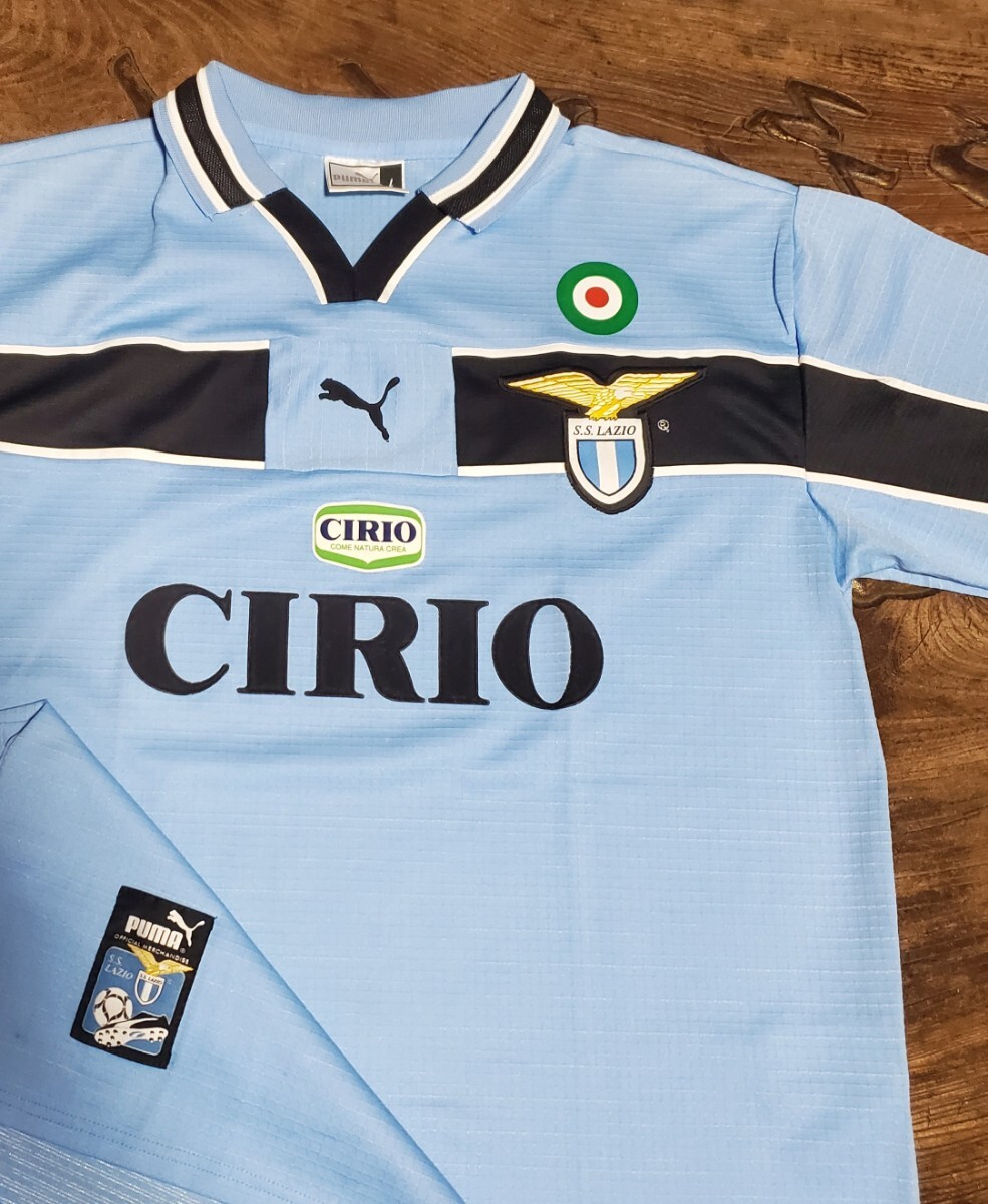 [値下げ交渉] 1999-00 UEFA CUP WINNERS CUP 優(yōu)勝 SSラツィオ PUMA 1st MAIDE IN HUNGARY 検) 99 2000 LAZIO NEDVED NESTA VERON VIERI Y2K