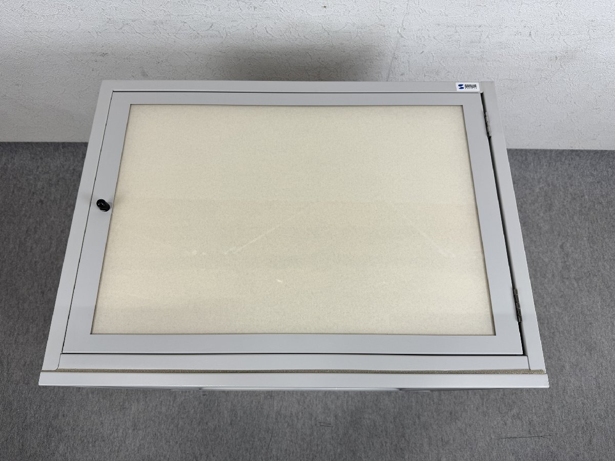  не использовался Sanwa Supply MR-FA17CMKN 17 type CRT+ middle tower для пыленепроницаемый подставка простой пыленепроницаемый W750×D650×H550mm (P4562)