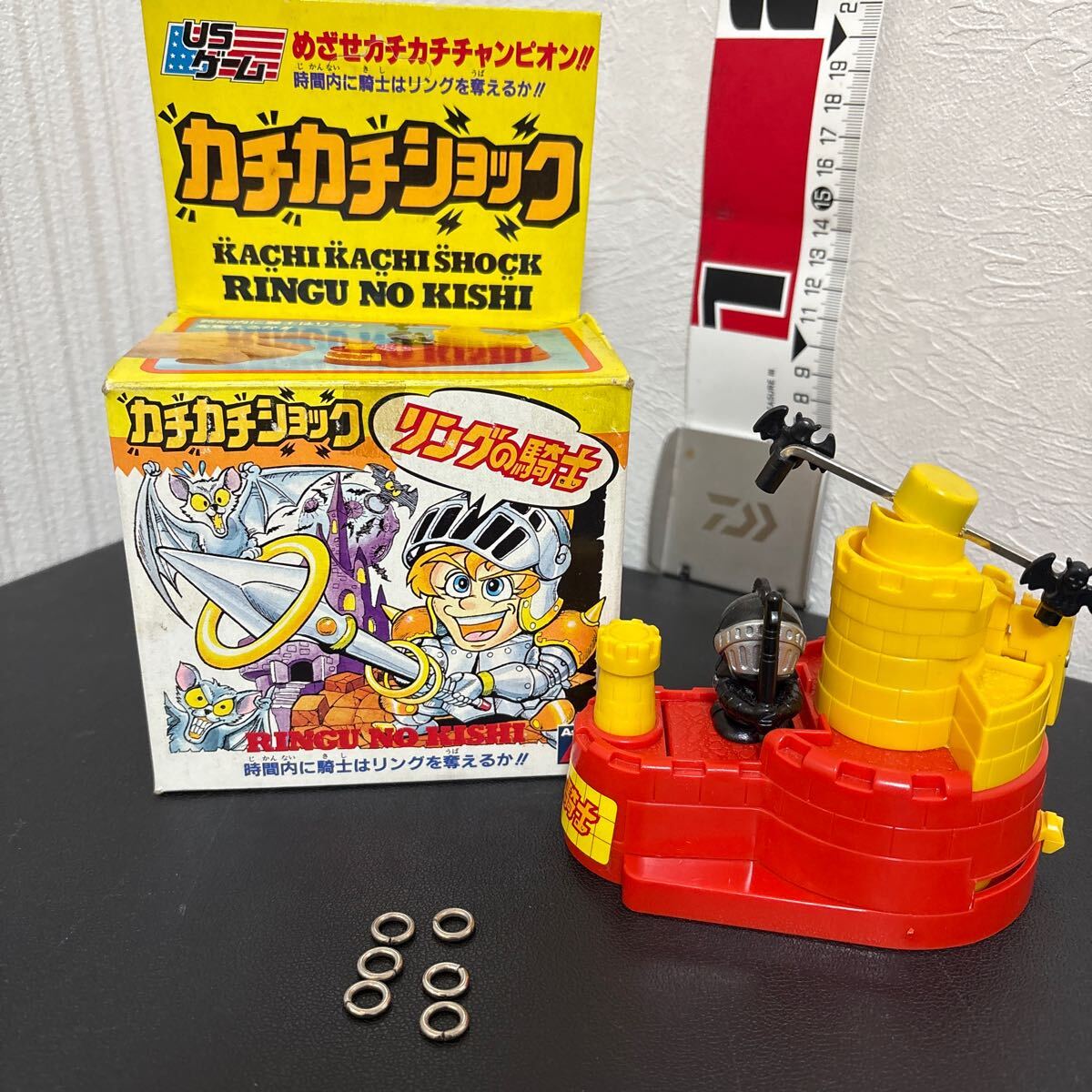 US игра kachikachi амортизаторы кольцо. рыцарь retro игрушка игрушка утро день корпорация подлинная вещь zen мой тип 