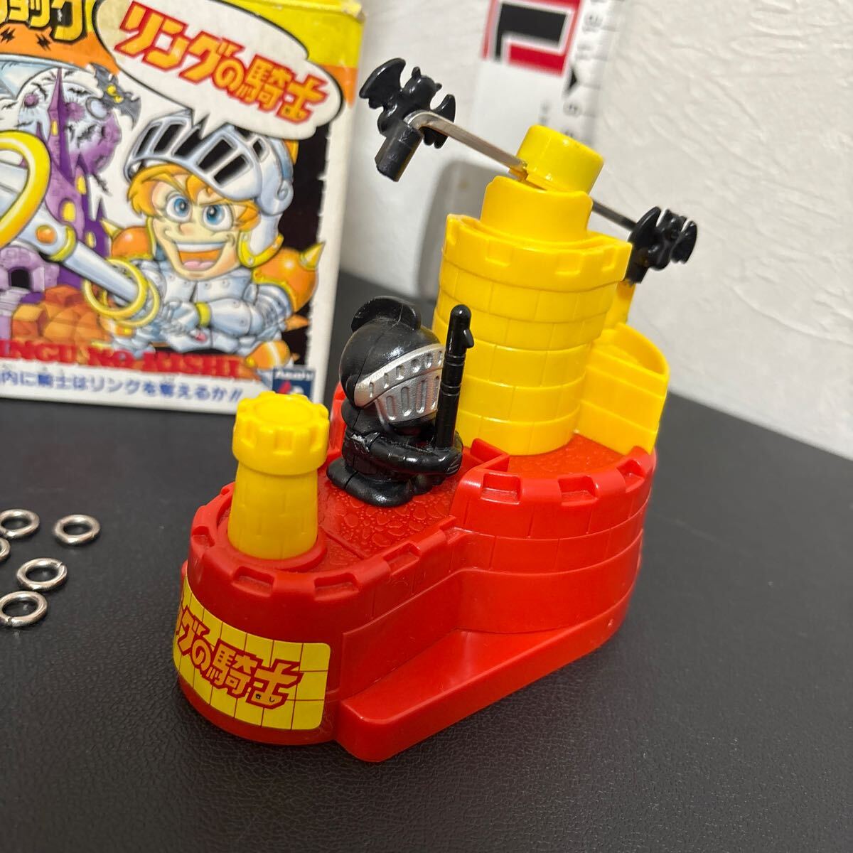 US игра kachikachi амортизаторы кольцо. рыцарь retro игрушка игрушка утро день корпорация подлинная вещь zen мой тип 
