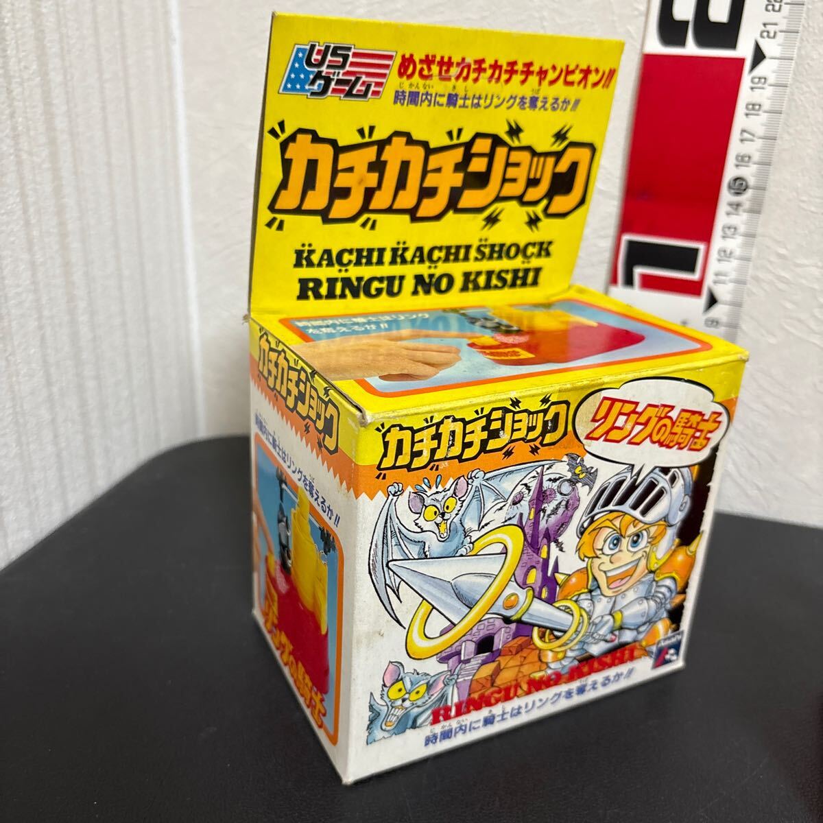 US игра kachikachi амортизаторы кольцо. рыцарь retro игрушка игрушка утро день корпорация подлинная вещь zen мой тип 