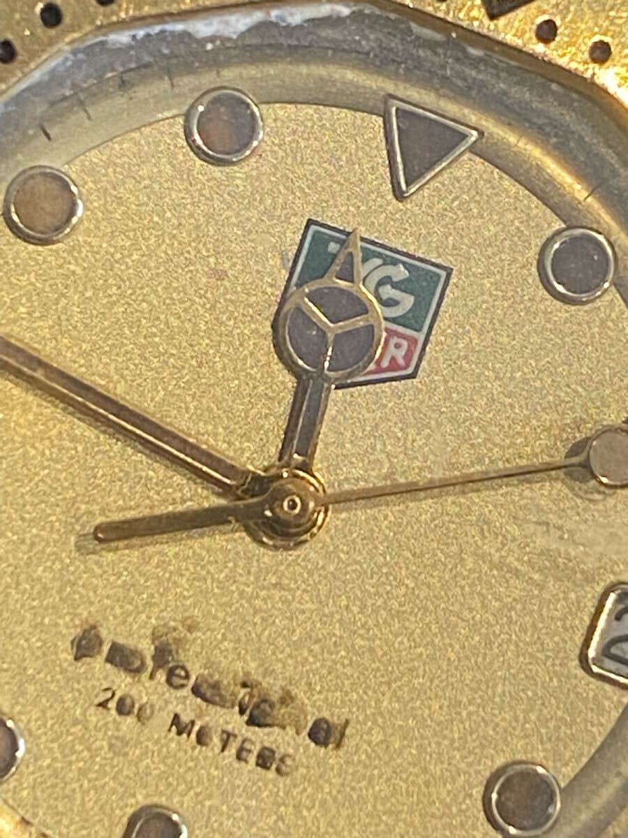TAG HEUER タグホイヤー　クォーツ　935.413 動(dòng)作未確認(rèn)　ジャンク品