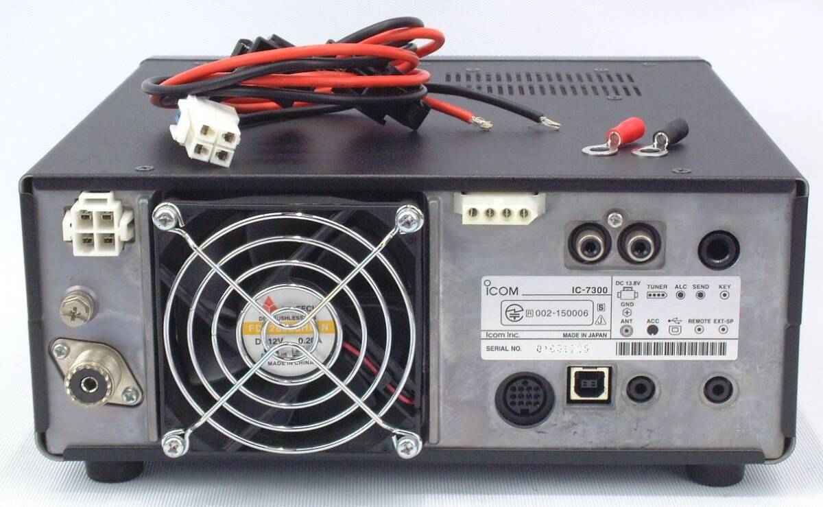 ICOM IC-7300 HF/50MHz 100W機 外観程度良品 (実用美品中古 ICOM IC-7300 HF/50MHz 100W機 外観程度良品 (実用美品中古