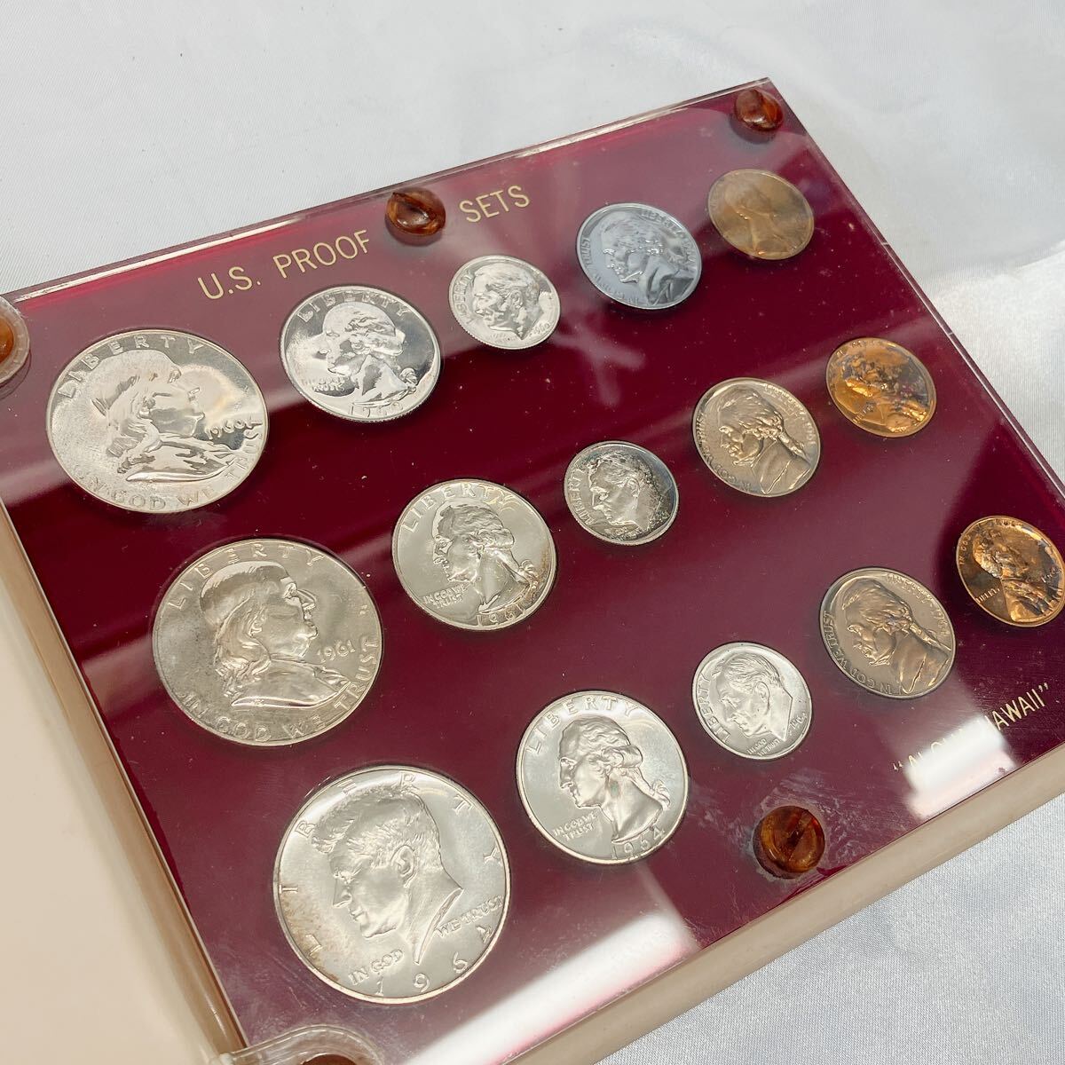 U.S. PROOF SETS 貨幣セット USコイン プルーフコインセット U.S. PROOF SETS 貨幣セット USコイン プルーフコインセット